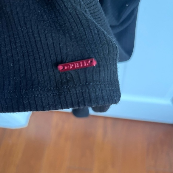 n:Philantropy Black Sleeveless Dress SZ Med NWOT Soft Fitted LBD - Picture 5 of 8